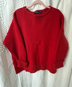 Polo Ralph Lauren Pullover rot Merinowolle / Kaschmir  - Bild 1 von 10