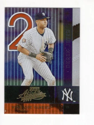 Absolute Memorabilia 2002 Derek Jeter (HOF) #90 Yankees de Nueva York envío gratuito Foto 1 de 2
