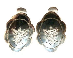 Vintage SIAM Sterling Dancer Clip On Earrings - Picture 1 of 7