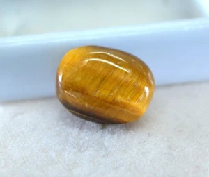 7.80 Ct Natural Certified Rare Tiger eye Top Grade GIFT Loose Gemstone TG17 - Picture 1 of 5