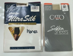 Hanes ultra silk hose and Cato silken sheers lot size A/B new in pack - Picture 1 of 2