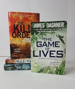 James Dashner Mortality Doctrine 2-3 Death Cure Kill Order Maze Runner Series  - Picture 1 of 13