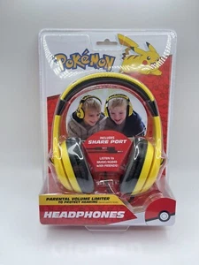 Auriculares eKids Pokemon Pikachu para niños - amarillos - Imagen 1 de 2
