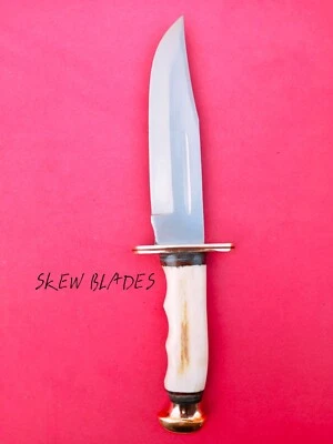 Top Bowie Knife Custom Handmade D2 Steel Bowie Knife With Sheath |Survival - Image 1 of 3