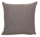 Jute Hessian Rugged Stone Grey Cushion Covers 18X18" / 45X45cm
