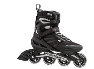 Rollerblade 07958600816 Zetrablade Inline Skates - Black / Silver - Picture 1 of 15