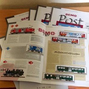 Five Bemo Post magazines- issues 20-24-31- 33- & 34 - Picture 1 of 4