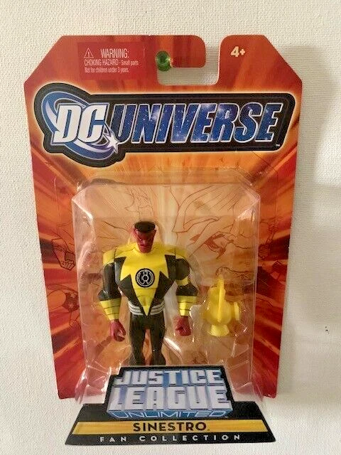 DC Universe Justice League Unlimited Fan Collection Sinestro Mattel 2008 Foto 1 de 1