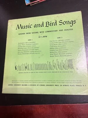 Music and Bird Songs Sounds of Nature 10" Vinyl Record Foto 1 de 4