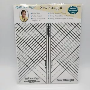 Sew Straight Quilt in a Day Eleanor Burns Sealed - Picture 1 of 4