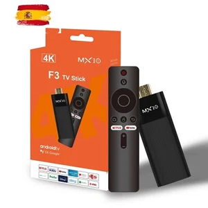 Fire Stick box TV MX10-F3 wi-fi 6 Android 13 TV box 2.4/5g dual wifi 4k 2giga - Foto 1 di 13