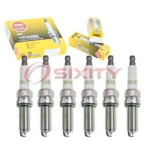 6 pc NGK G-Power Spark Plugs for 2014-2020 Jeep Cherokee 3.2L V6 Ignition li