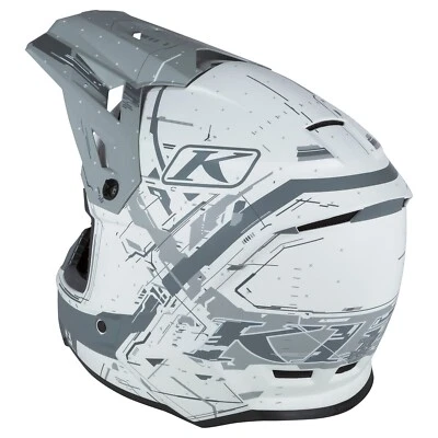 CASCO MOTO NIEVE KLIM F3 CARA ABIERTA ECE RETROCESO BLANCO 3XL 3769-001-170-016 Foto 1 de 4