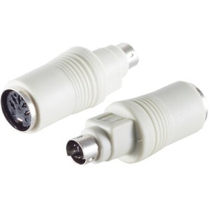 Tastatur Adapter PS2 auf DIN 6-Pol. Mini Din Stecker auf 5-Pol. DIN Buchse