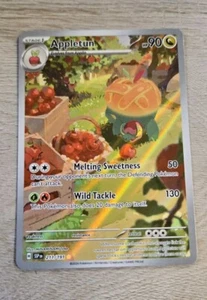 Appletun 211/191 IR Illustration rare Pokemon Surging Sparks SV8 NM US SELLER - Picture 1 of 2