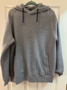 Banana Republic Women's Blue Hooded Long Sleeve Sweatshirt, L - Picture 1 of 6