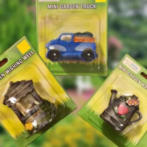 3er-Pack Mini Garten Wunsch Brunnen LKW Bewässerungsdose Wohnkultur Outdoor 2,5 x 2 Zoll - Bild 1 von 4