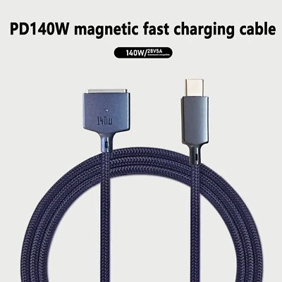 6.6 ft USB-C to Magsafe 3 Cable for MacBook Air (M2, 2022)  (M1, 2020)  13‑inch - Image 1 of 4