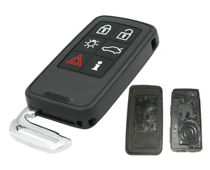 KEY 6x TASTEN SCHLÜSSEL GEHÄUSE FÜR VOLVO XC60 XC 70 V70 S60 S80TASTENFELD A318 - Bild 1 von 5