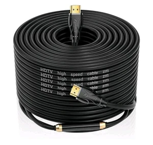 4K HDMI Kabel 100ft, High Speed HDMI Kabel HDMI2.0,18Gbps,1080P Ethernet Audio - Bild 1 von 8