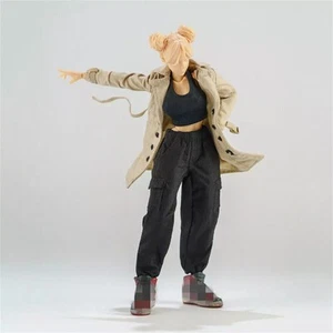 1:12 Windbreaker Coat Clothes Vest Pants Trousers for 6" Female Action Figure - Picture 1 of 33