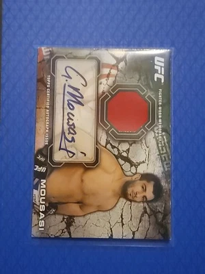 2013 Topps UFC Bloodlines Gegard Mousasi Relic Auto 145/199 - Image 1 of 2
