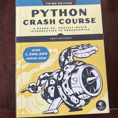 Python Crash Course, 3rd Edition: A Hands-On, Project-Based Introduction to Pro - Image 1 of 4