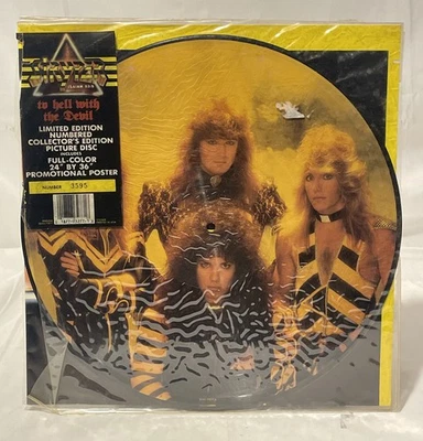 Stryper To Hell With The Devil 1986 Vinyl Import Picture Disc Limited Edition - Image 1 of 4