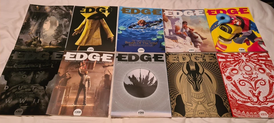 Edge Magazine Subscriber Bundle 2017 Zelda Arms Nintendo PlayStation Xbox Sony - Image 1 of 1