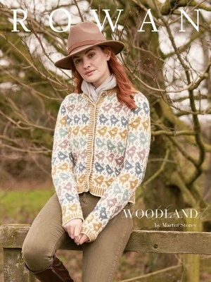 Woodland Knitting Pattern Book by Martin Storey Using Rowan Pebble Island Wool - Image 1 of 4