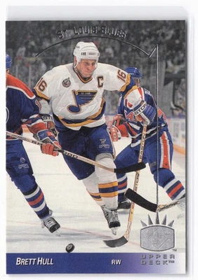 1993-94 Upper Deck Brett Hull #137 SP St. Louis Blues - Image 1 of 2