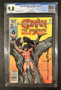 Conan the Barbarian Movie Special #2 CGC 9.8 NEWSSTAND! Brand New Case - Picture 1 of 2