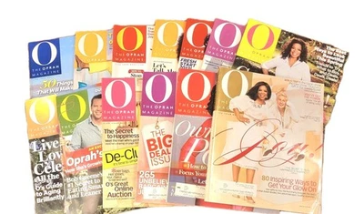 13 Oprah Magazines 2010-12 & 13 Plus Bonus 2009 JOY Christmas w/ Ellen DeGeneres - Image 1 of 4