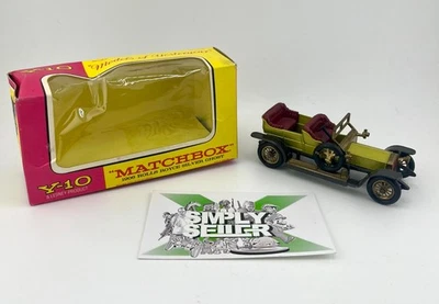 ⚡ Matchbox Y10 Models of Yesteryear 1906 Rolls Royce Silver Ghost OVP Vintage ⚡ - Bild 1 von 4