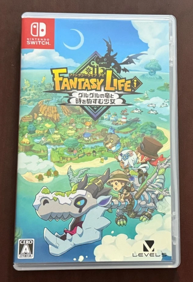 Fantasy Life I: The Girl Who Steals Time (JP Nintendo Switch, 2025) CIB - Image 1 of 3