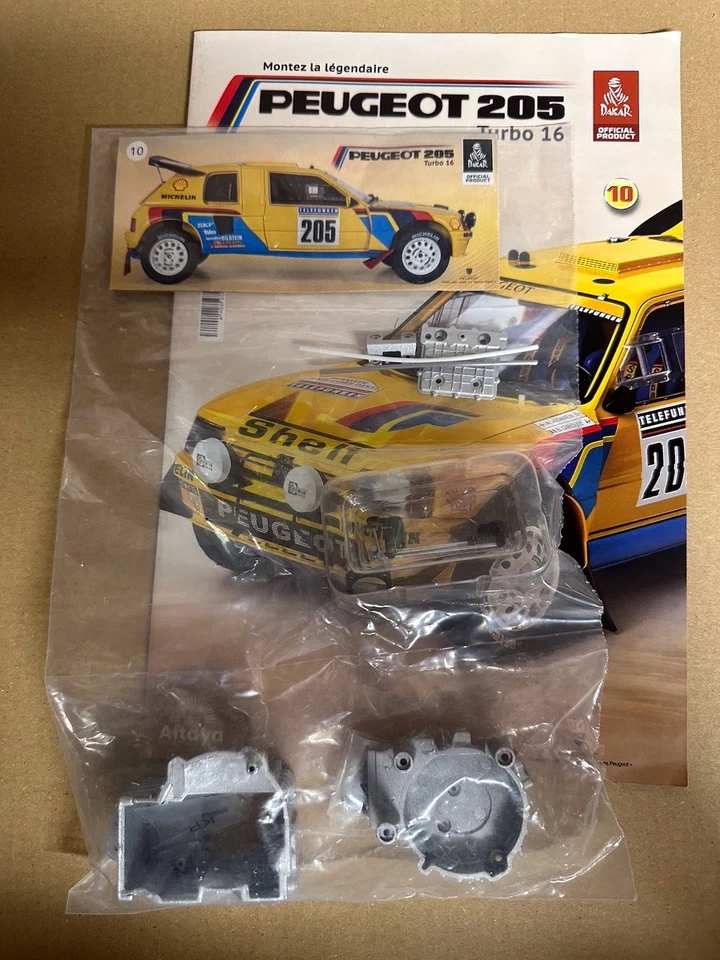 Peugeot 205 T16 Dakar Rally Altaya 1/8 N 10 - Immagine 1 di 1