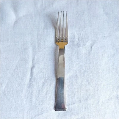 Garfo placa prata Ercuis Sequoia France 7" - Imagem 1 de 4