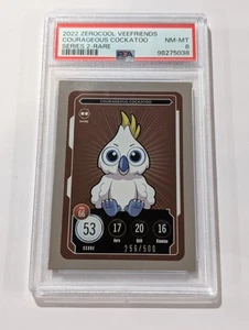 Courageous Cockatoo VeeFriends Compete Collect Series 2 Rare /500 PSA 8 - Picture 1 of 1