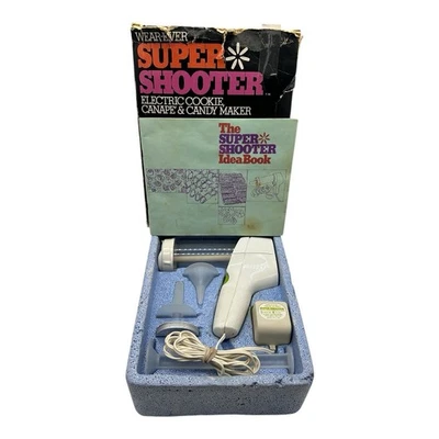 Vintage Wear-Ever Super Shooter 70001 Electric Cookie Press Food Gun - Tested - Image 1 of 4