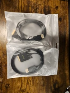 6ft. DVI to Displayport Active Adapter - Black 2 pack - Picture 1 of 1