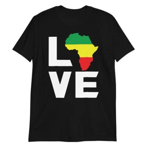 Black History Month Love Africa Map - Picture 1 of 7