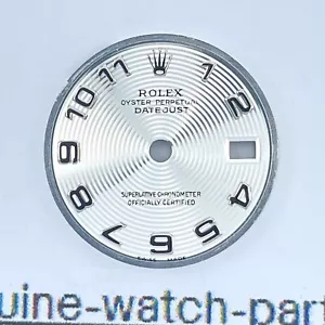 Original Rolex Datejust 26 mm Lady Date 179160 179174 esfera circular concéntrica - Imagen 1 de 5