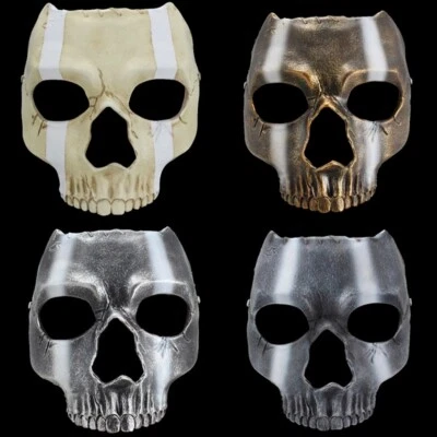 Call of Duty: Warzone 2.0 Ghost Skull Mask Halloween Cosplay Props Resin Masks - Image 1 of 4