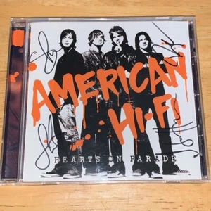 American Hi-Fi - Hearts On Parade (AUTOGRAPHED CD) - Picture 1 of 2