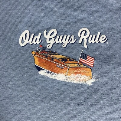 Camiseta Old Guys Rule Mediana décadas para lucir tan bien Divertida M Foto 1 de 4