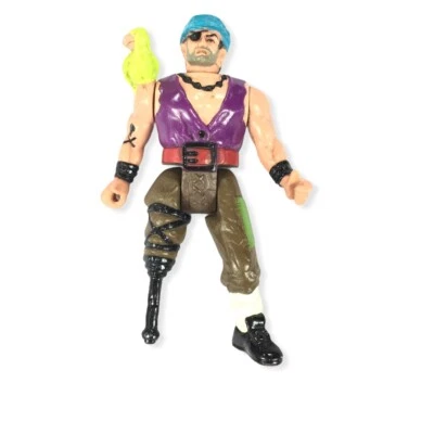 Vintage Bill Jukes Peter Pan Hook Pirate Action Figure 1991 Matte No Weapons - Image 1 of 4