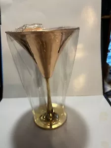 10 Unzen Massives Kupfer Martini Glaswaren - Bild 1 von 4