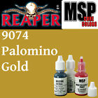 PALOMINO GOLD 9074 - MSP 15ml 1/2oz paint pot peinture figurine REAPER MINIATURE