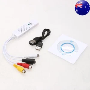 USB 2.0 Video Capture Card Capture Device for Windows 2000 XP Vista Win7 8 10 - Afbeelding 1 van 5