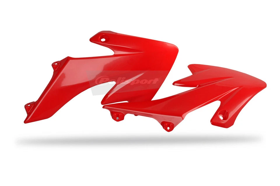 Polisport Radiator Shrouds Scoops Pair Red Honda CRF50F 2004-2022 - Image 1 of 1